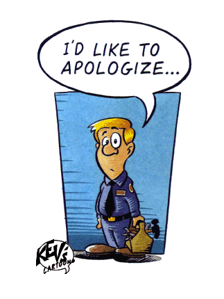 I'd like to apologize...