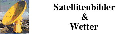 Satellitenbilder und Wetter